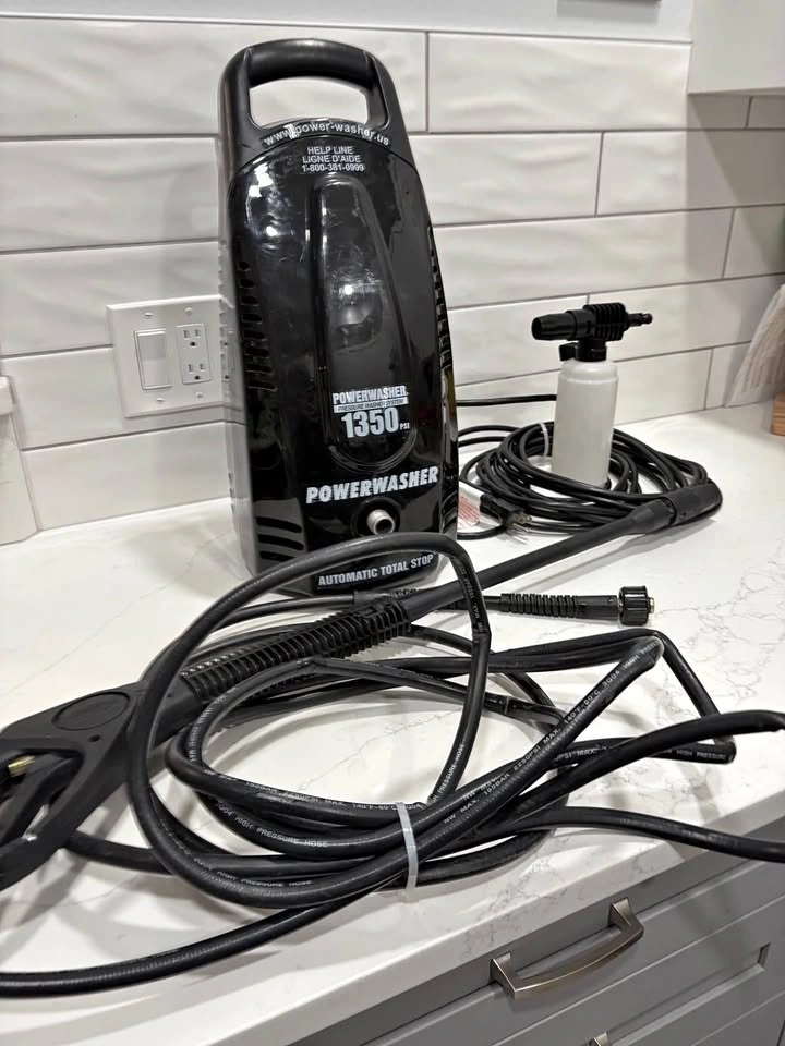 POWERWASHER, electric pressure washer system PW 1350