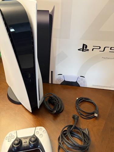 Sony PlayStation 5 Disc Edition 825GB Home Console - White - photo 3