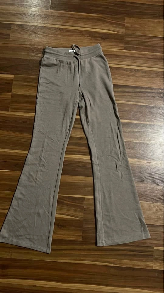 Sunday Best Waffle Knit Flare Pants