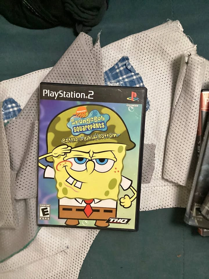 SpongeBob Battle for Bikini Bottom PS2 Game