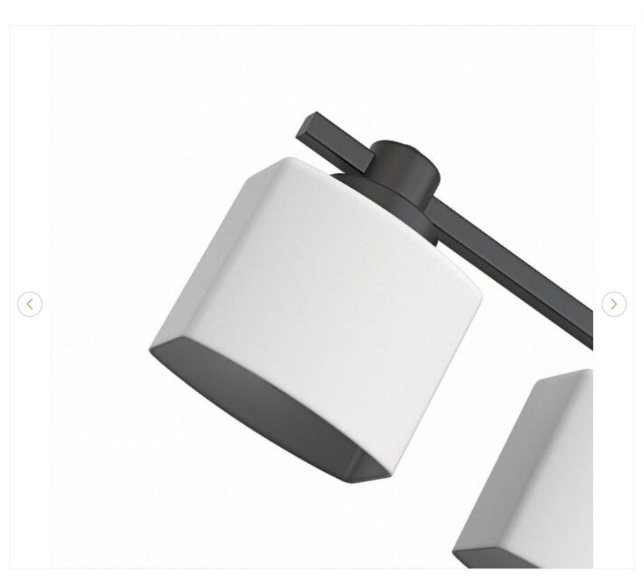 40 in. Modern 5-Light Matte Black Bathroom Vanity Light - photo 4