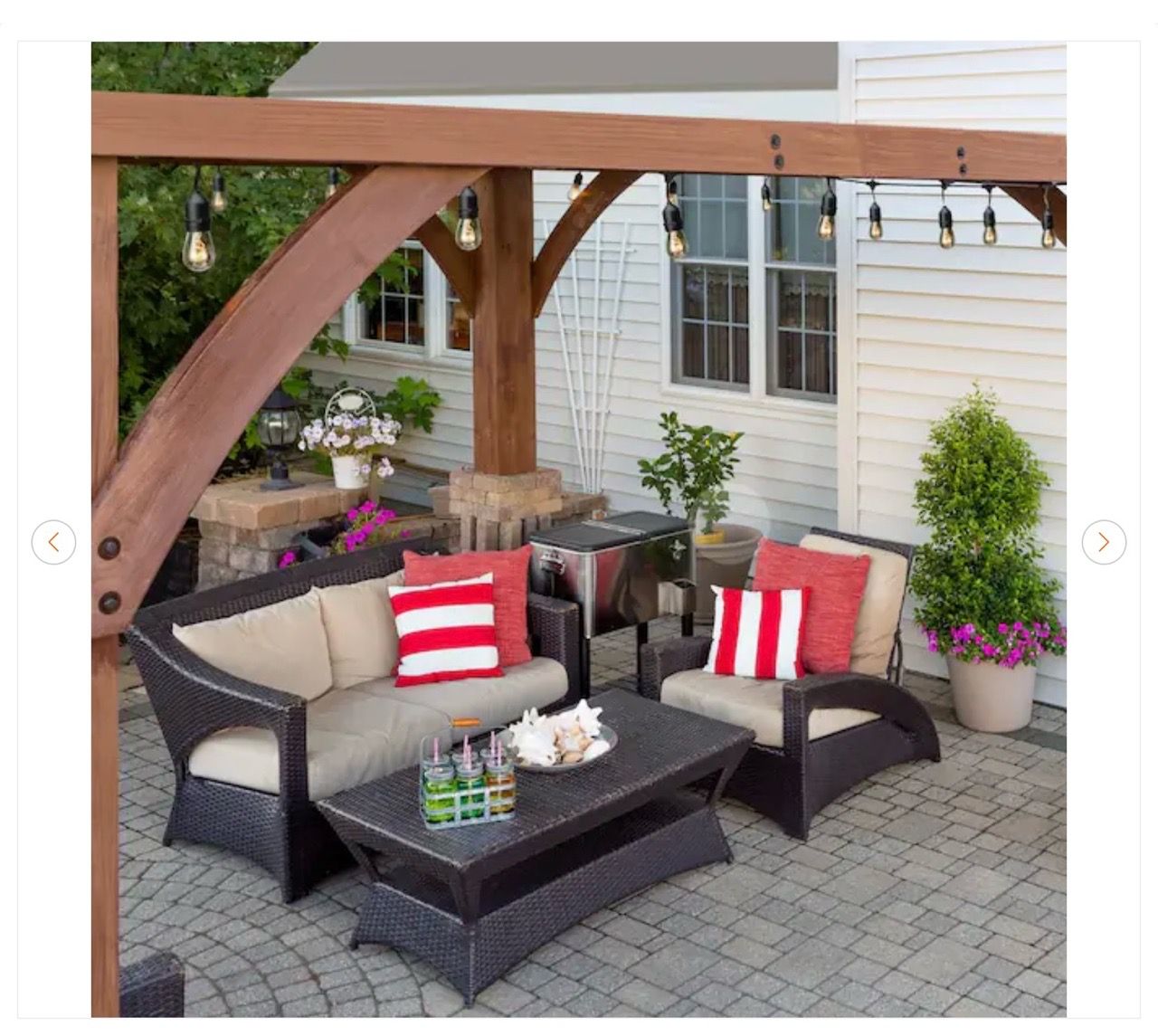 Hampton Bay 12-Light 24 ft. Indoor/Outdoor String Lights - photo 2