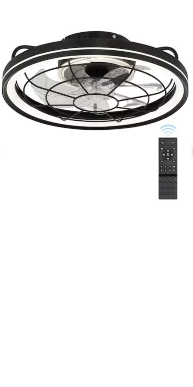 19 inch Dimmable Ceiling Fan with Integrated LED Light - New - photo 2