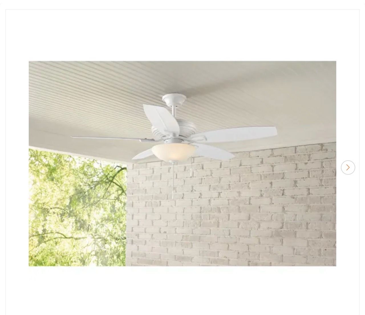 Hampton Bay North Pond 52 in. Indoor/Outdoor LED Ceiling Fan - photo 2