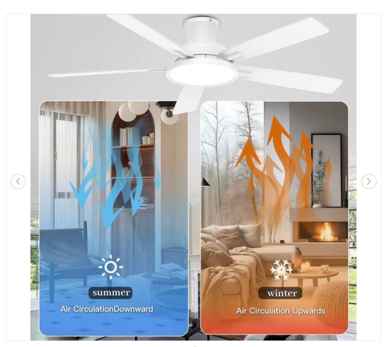 T5 52 in. Indoor Ceiling Fan with Light, Remote Control - New - photo 4