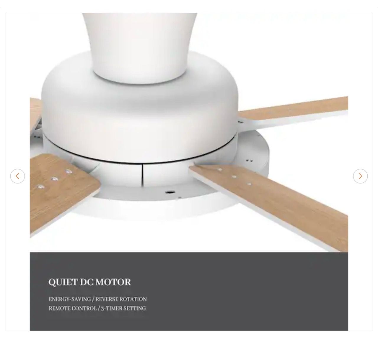 T5 52 in. Indoor Ceiling Fan with Light, Remote Control - New - photo 5