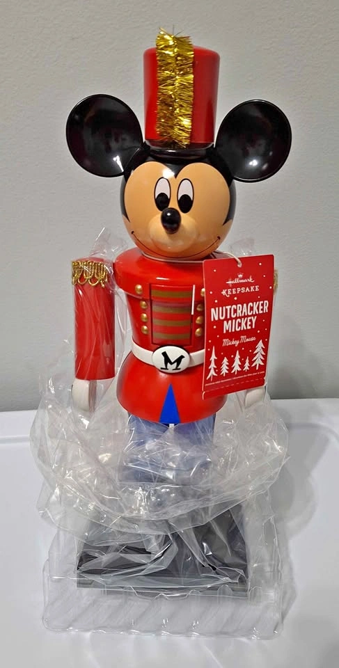 Hallmark NIB Christmas Decor Keepsake Nutcracker Mickey Mouse