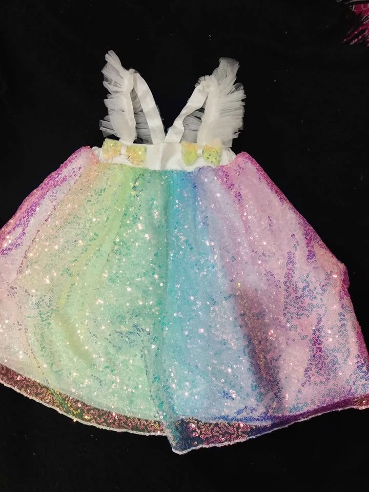 Baby shimmer party frock - photo 2