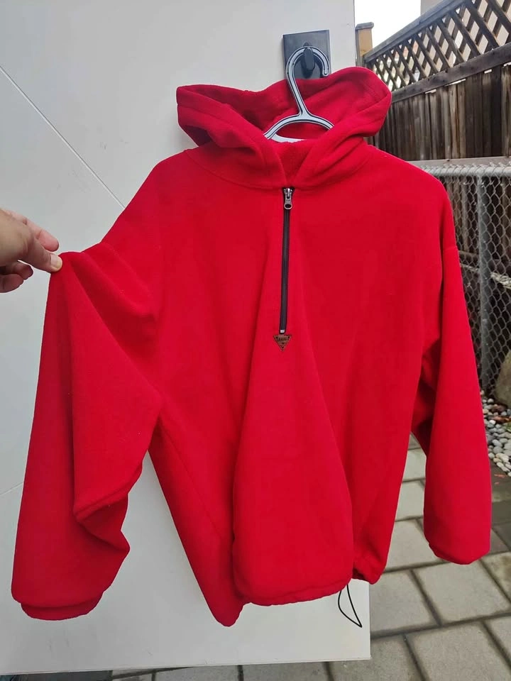 Red Unisex Fleece Hoodie