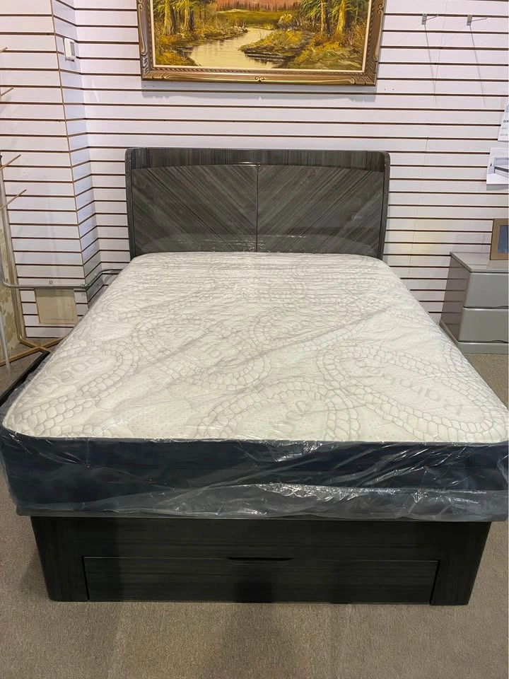 Green Furniture Mattress and Bed Frame - photo 2
