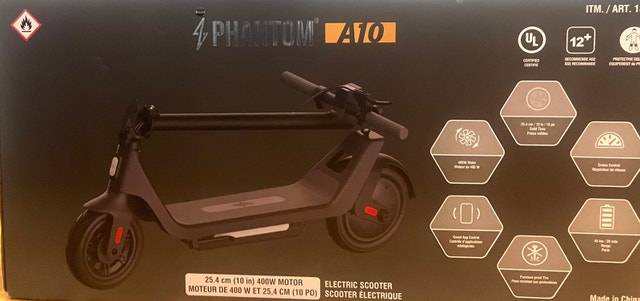 Brand New-Phantom A10 Scooter- Never Used - photo 2