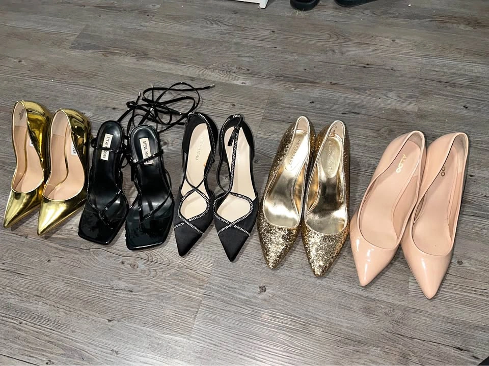 Assorted Women's Heels - Various Sizes