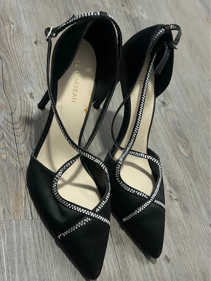 Le Chateau Black Heels Size 9 - photo 5
