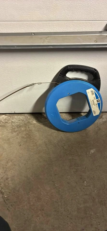 IDEAL 240ft Tuff-Grip Pro Steel Fish Tape