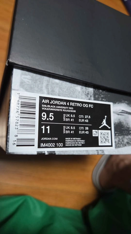 Jordan Air Jordan 4 Retro OG FC - photo 4