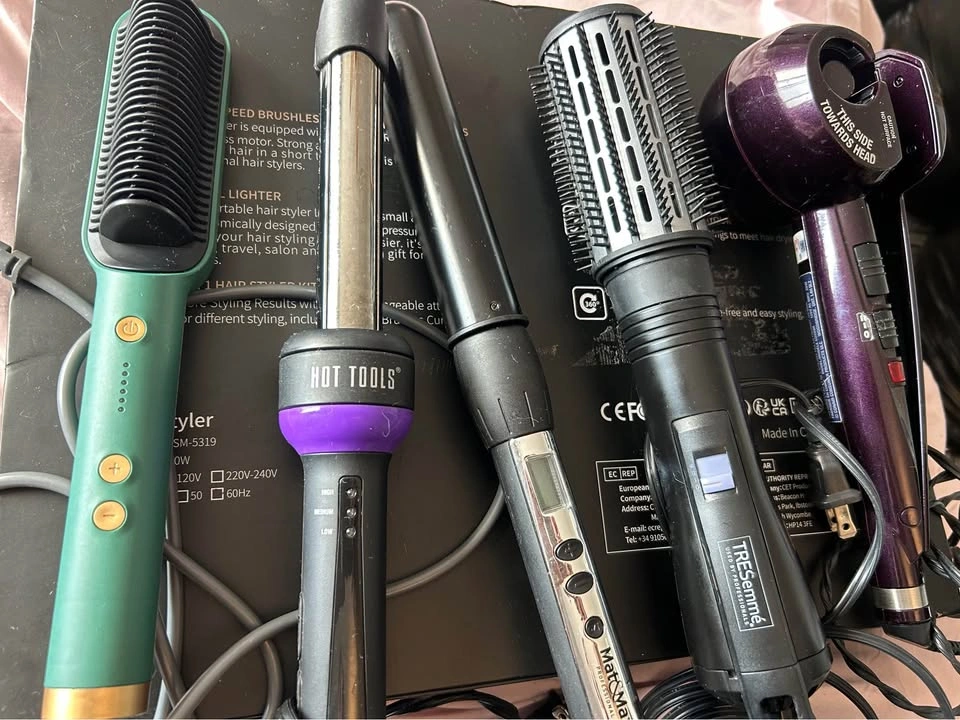 Hair Tools: Straightener, Curler, and Heated Brush - photo 2