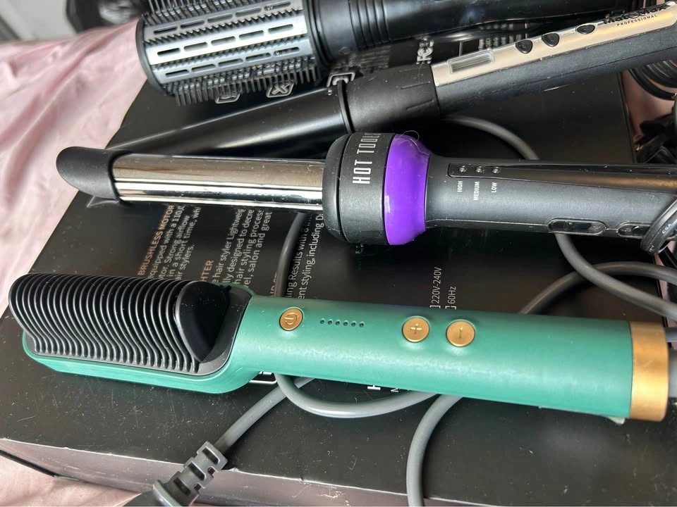 Hair Tools: Straightener, Curler, and Heated Brush - photo 5