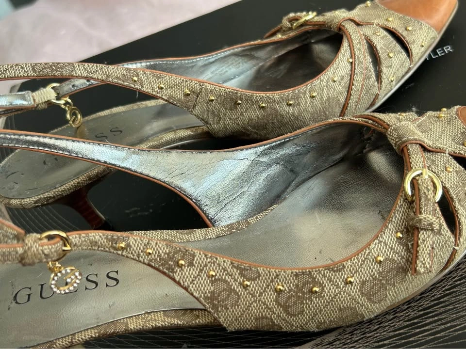 Guess kitten heels size 7 - photo 5