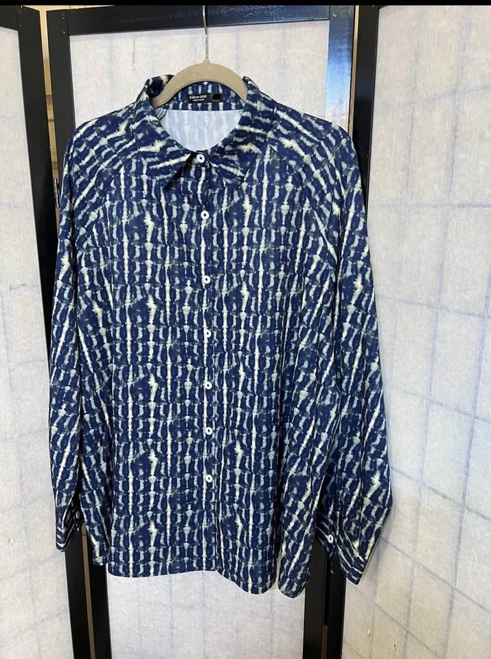 Ensemble co ord set blue top and pants 0XL - photo 2