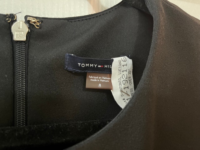 Tommy Hilfiger Black Ruffle Dress. Size: 8 - photo 5