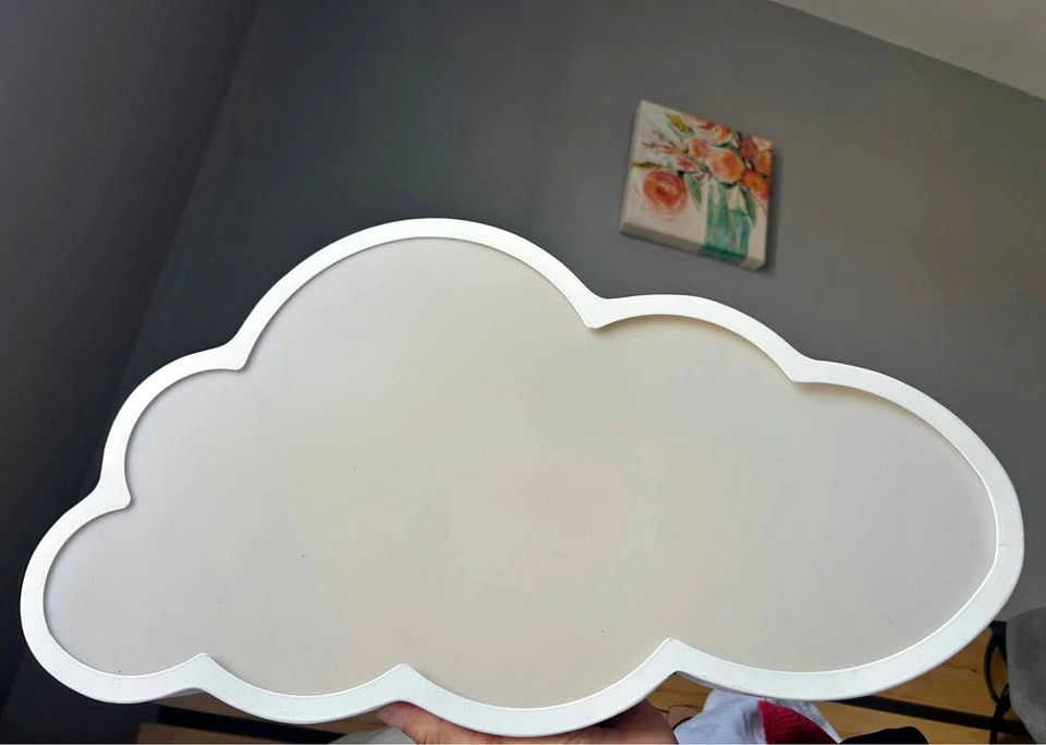 Metal white cloud light