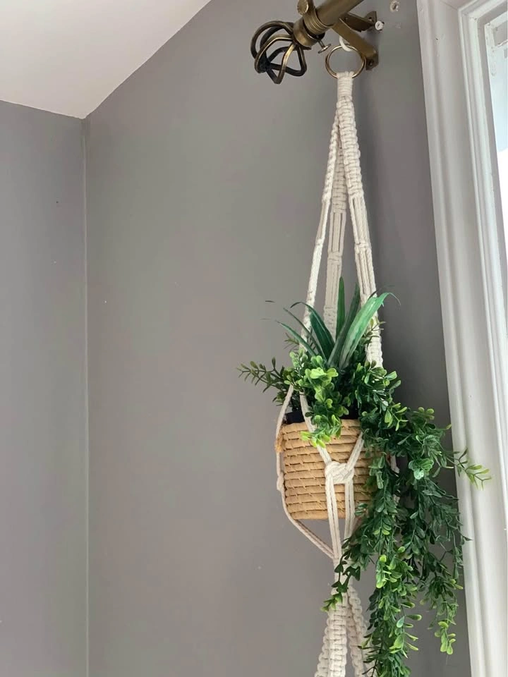 Double Macrame Plant Hanger - photo 2