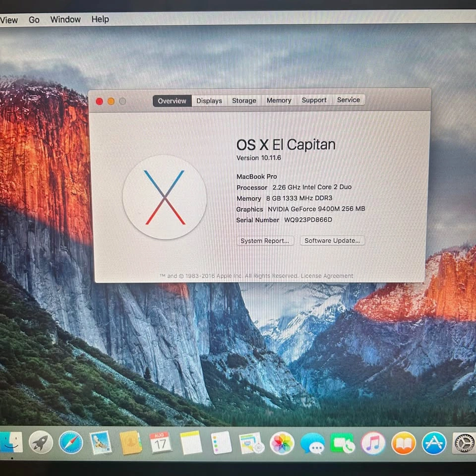 2009 MacBook Pro 13” (C2D/8GB/320GB) - photo 2
