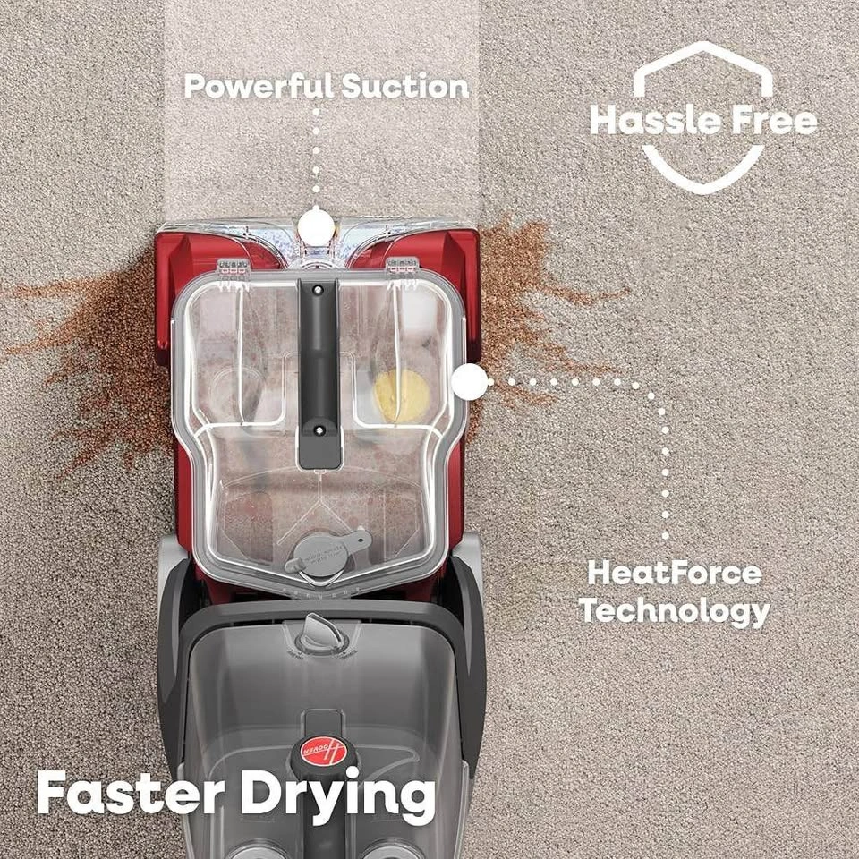 Hoover carpet cleaner power scrub deluxe - photo 4