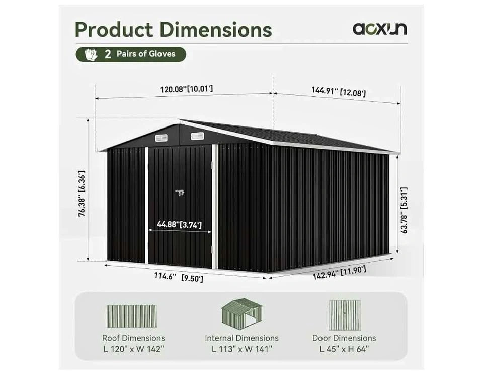 Metal Storage Shed