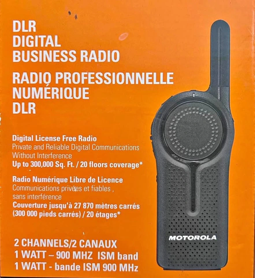 Motorola DLR1020 2-Way Digital Business Radio 2 Channel