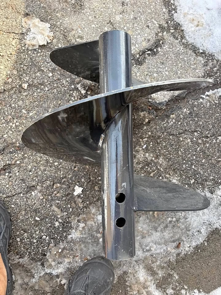 Auger For Trencher Attachment
