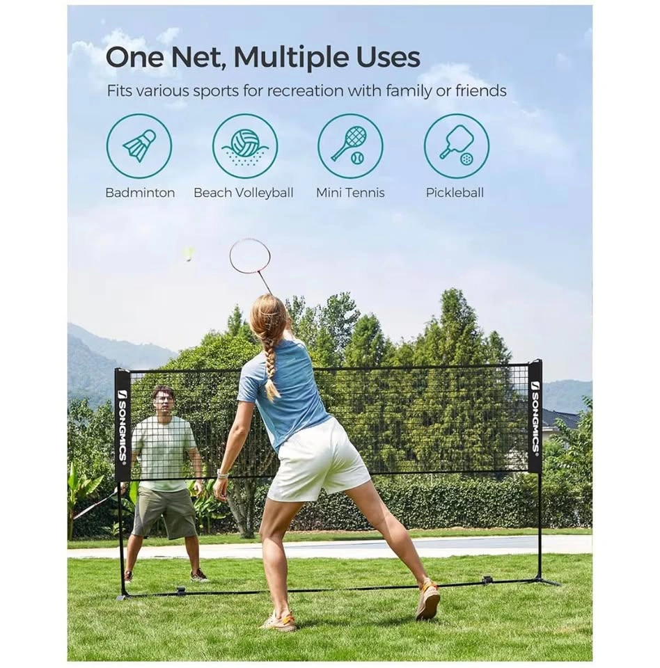Portable Badminton Net Set for Volleyball, Tennis, Pickleball - photo 2