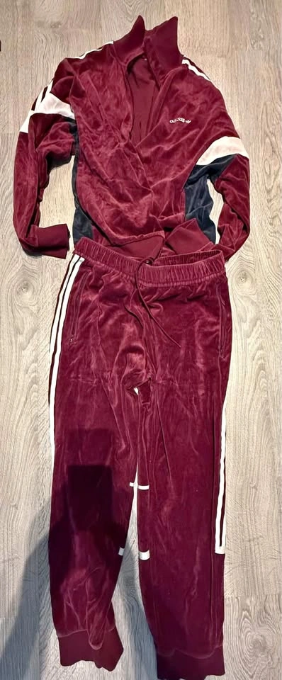 adidas Velour Tracksuit