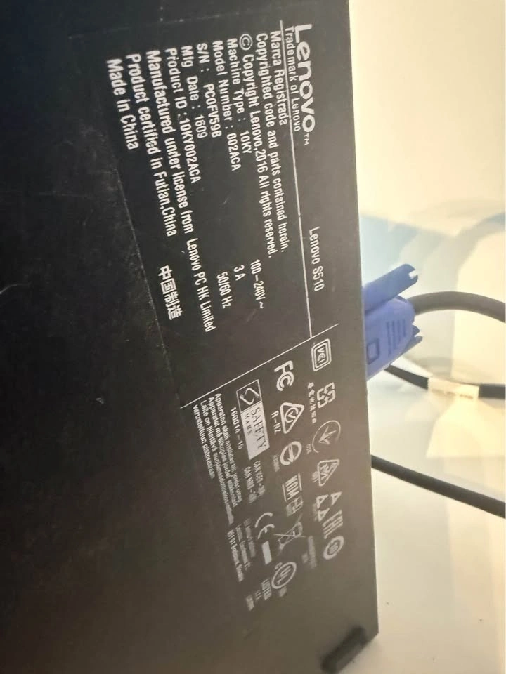 Lenovo S510 and acer V206HQL - photo 3
