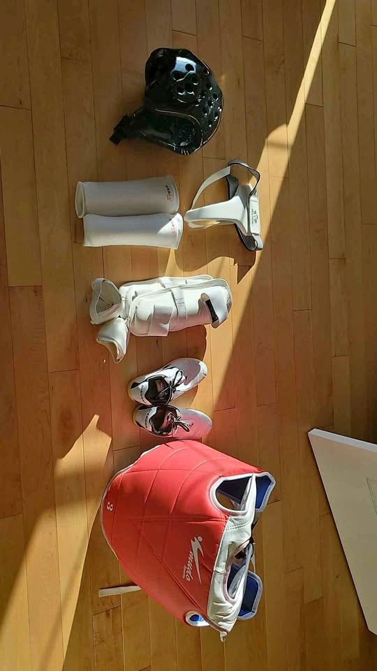 Martial arts tournament gear