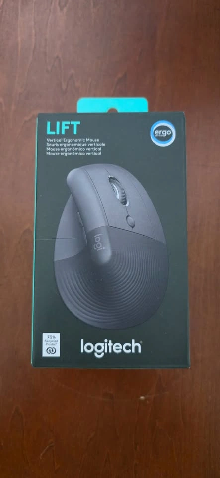 Brand New Logitech Lift Vertical Ergonomic Wireless Mouse - photo 2
