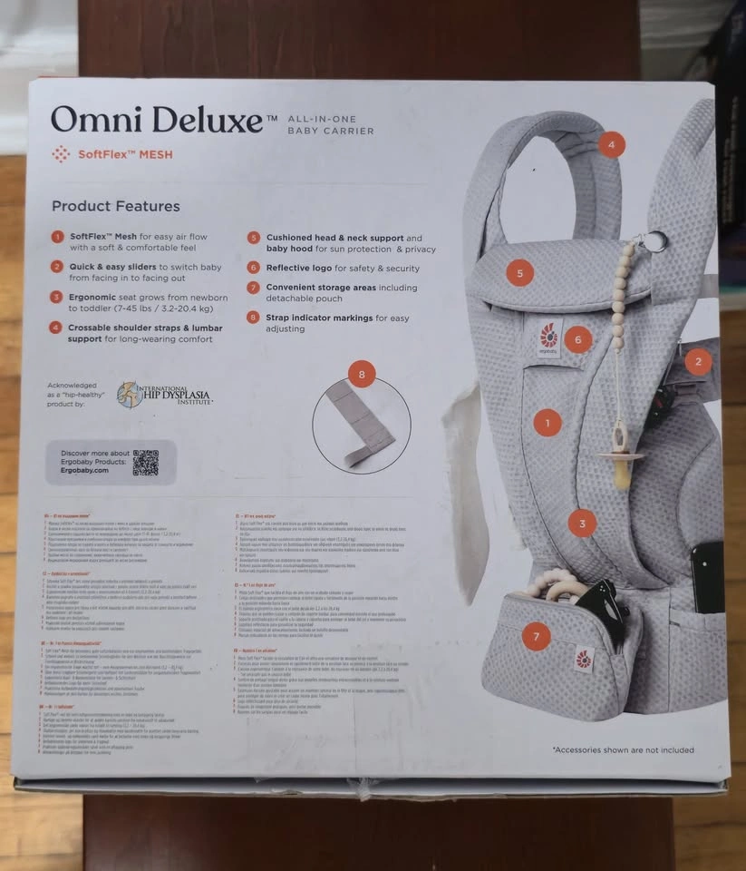 Brand New Ergobaby Omni Deluxe All-in-One Baby Carrier - photo 5