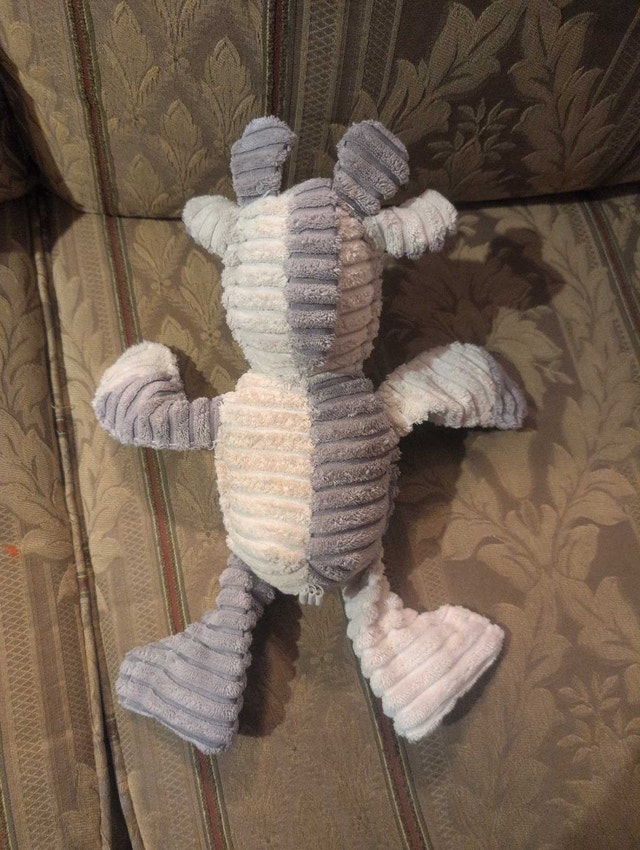 Happy Tails Corduroy Plush Dog Toys - Cow & Giraffe - photo 5