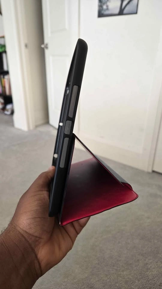 Black iPad Folio Case with Pencil Holder - photo 3