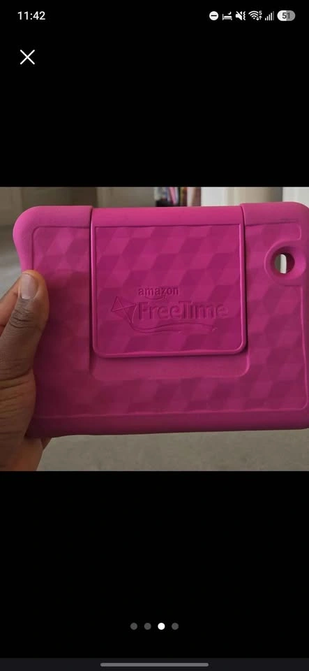 2 Amazon Fire 7 Kids Edition Tablet Case - Pink - photo 4