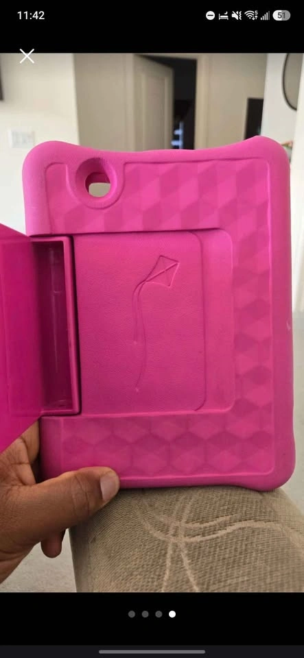 2 Amazon Fire 7 Kids Edition Tablet Case - Pink - photo 5