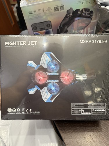 New Sealed Yomi RC Fighter Jet with 2 Batteries, Charger, Remote - photo 2
