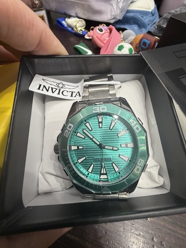 79014 - INVICTA Diver Meridian Men 46mm Metal Silver Light Blue