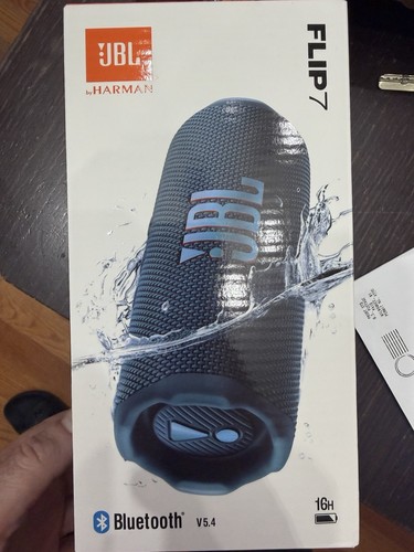 JBL Flip 7 Portable Bluetooth Speaker IP68 Waterproof - Blue