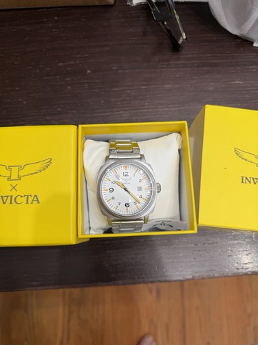 Invicta Specialty Men 44mm Metal Silver dial MG68 Quartz - photo 2