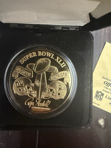 Authentic Danbury Mint Super Bowl XLIV Coin - photo 3