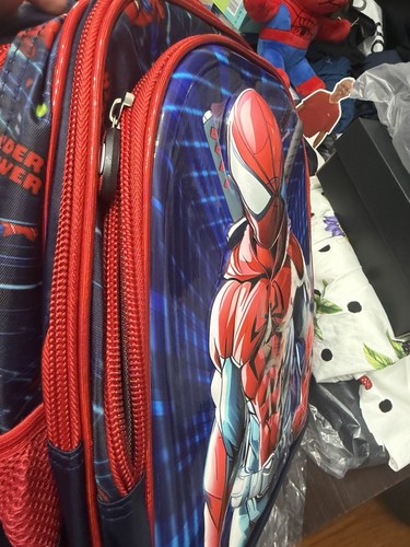 Spider-Man 3D Backpack, Lunch Bag, and Pencil Holder Set - photo 3