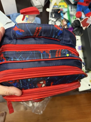 Spider-Man 3D Backpack, Lunch Bag, and Pencil Holder Set - photo 4