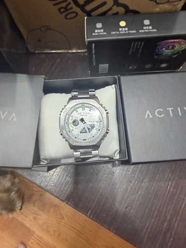 Activa Signal X Invicta Digital Unisex Watch - 45.5mm, Silver - photo 2