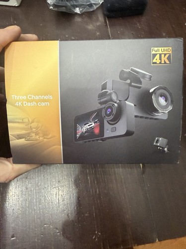 4K Full UHD 3 Channel Dash Cam